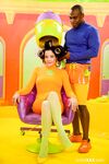 Dolly Diore Sucks Big Black Cock Before Getting Laid