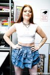 Naughty Redhead Thief Katerina Deville Gets Punished For Stealing