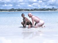 Beach Fucking with Pornstars Namica Noir and Jason Cane