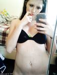Enticing Brunette Chick With A Naughty Streak Freckles Gets Rid Of Her Bra And Panties