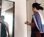 Shanthi unsatisfied mom from South India her son censored his