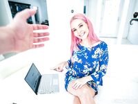 Pink-haired Housewife Aaliyah Love Gets Nicely Fucked In POV
