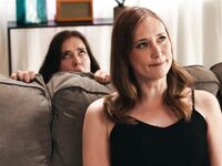 Haley Reed And Ophelia Kaan Playing Lesbian Games In The Living Room