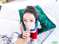 Long-haired Vixen Selena Ivy Gets Banged Outdoors
