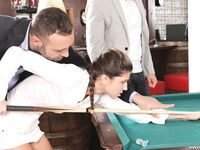 Gina Gerson Gets Private Lesson On How To Gangbang -Private