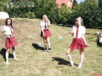 Gina and Sophie Lynx Give a Dirty Old Man -Private