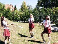 Gina and Sophie Lynx Give a Dirty Old Man -Private