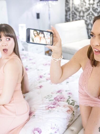 Alison Rey, Kyler Quinn And Krissy Lynn Make Love In Bed