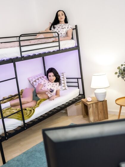 Zoe Doll And Lilly Bella Bring Each Other To A Powerful Orgasm