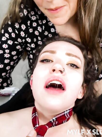 Hazel Paige And Suzanne Ferrari Share Thick Throbbing Cock In POV
