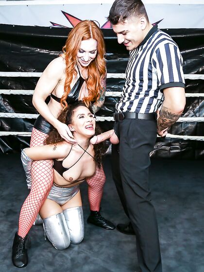 Wild Sluts Sophia Locke And Liv Revamped Get Fucked In The Ring