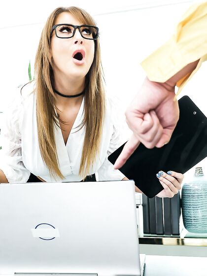 Jordan Maxx Sucks Two Hard Dicks And Gets Fucked Through The Hole In Her Pants