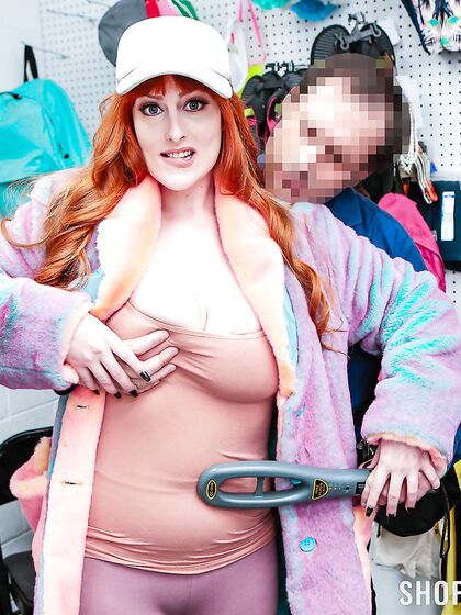 Redhead Klepto MYLF Alex Harper Shagged By Horny LP Officer