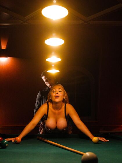 Big-titted Slut Daisy May Gets Fucked On The Pool