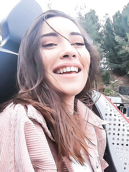 Pretty Brunette Aria Lee Sucks And Rides Hard Pecker In POV