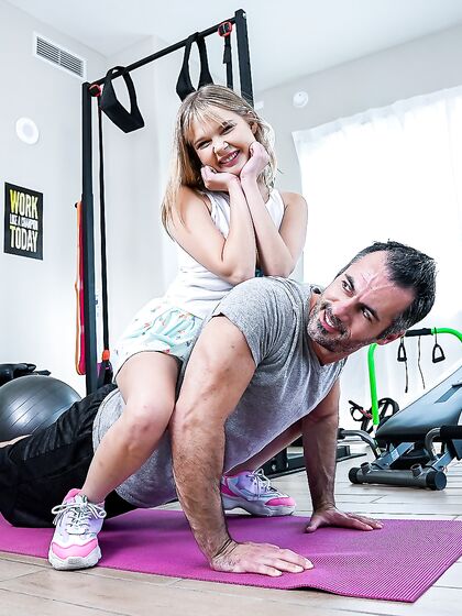 Blonde-haired Spinner Coco Lovelock Gets Properly Fucked By Her Stepdad
