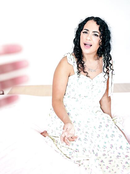 Curly-haired MYLF Brianna Bourbon Gets Deeply Fucked And Showered With Messy Cum