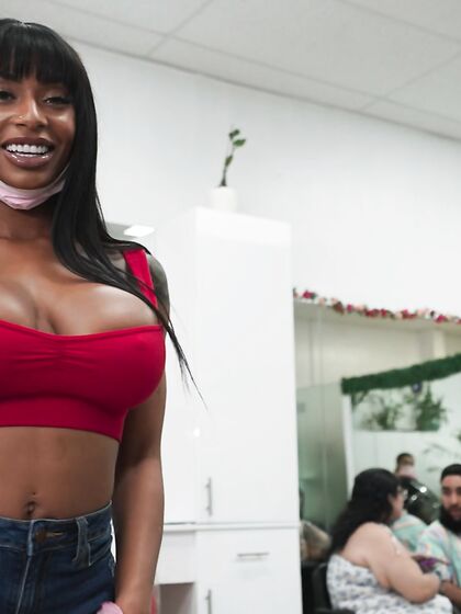 Sarai Minx And Savannah Storm Share Big Black Cock photos (Savanah Storm)