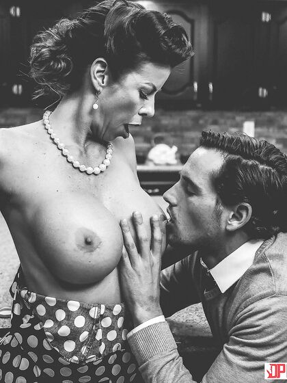 Classy Housewife Alexis Fawx Gets Fucked On The Kitchen Table photos (Tyler Nixon)