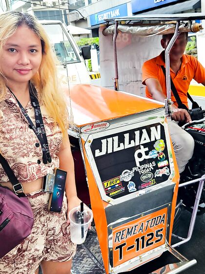 Ann Abdul On Trike Patrol - Set 1