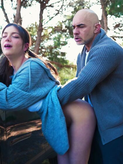 Pigtailed Minx Agatha Shay Gets Properly Fucked Outdoors