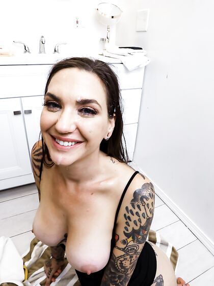 Inked Moma Rocky Emerson Makes Her Stepson Happy