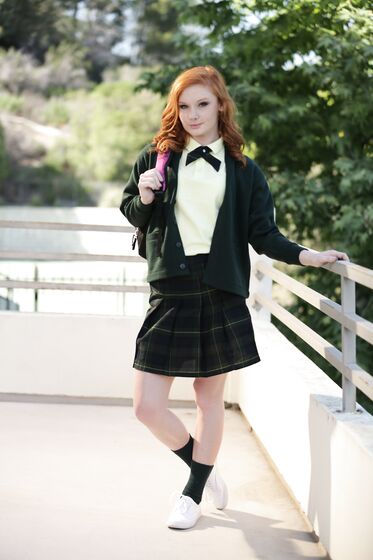 Adorable Redhead Teen Alex Tanner Gets Fucked By Her Daddy photos (Steven St. Croix)