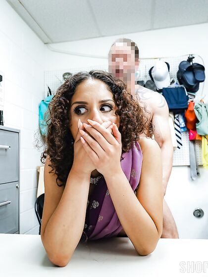 Curly-haired Hottie Liv Revamped Screwed By Cocky LP Officer