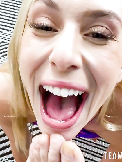 Kay Lovely Gets Fucked Through The Hole In Her Fishnet Tights