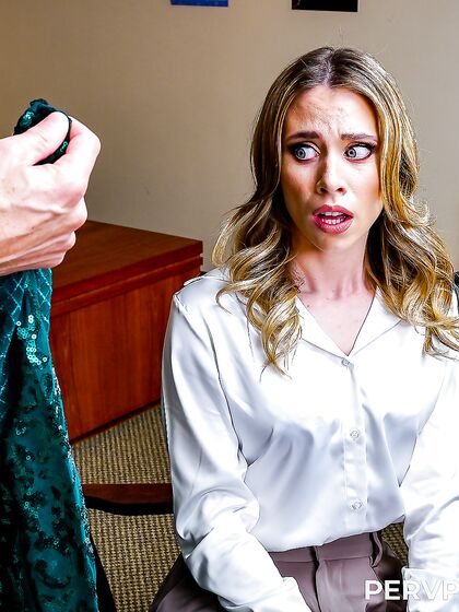 Gorgeous Prom Queen Anya Olsen Gets Fucked In The Office