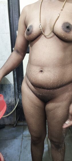 Tamil my wife bathing