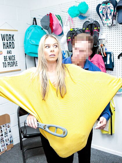 Blonde Thief Summer Vixen Gets A Good Dicking From Cocky LP Officer
