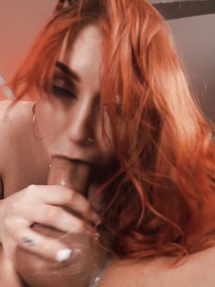 Saucy Redhead Chick Arietta Adams Gets Eaten Out And Screwed By Bearded Dude