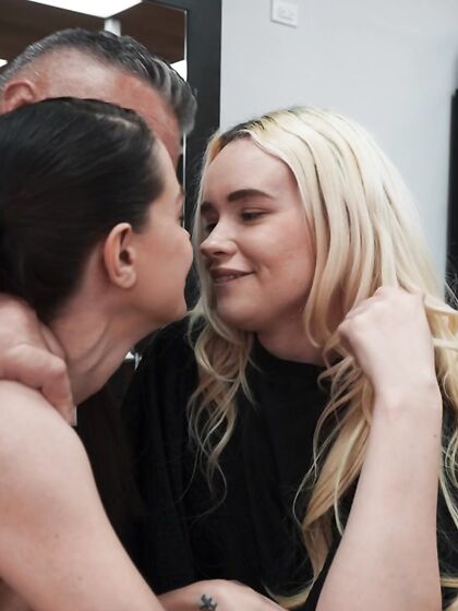 Selena Love And Khloe Kingsley Share Rock Hard Cock