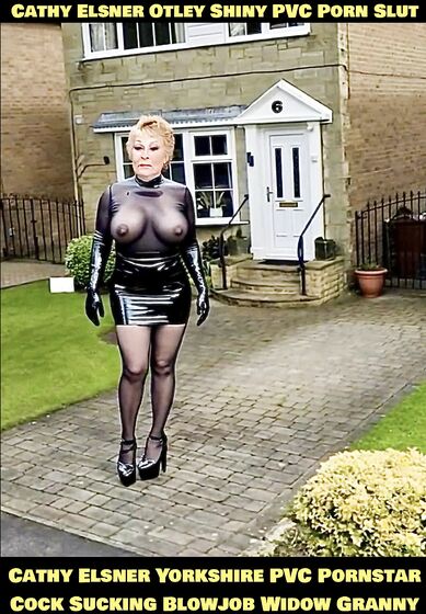 Shiny Plastic PVC Skirt Porn High Heels Slut