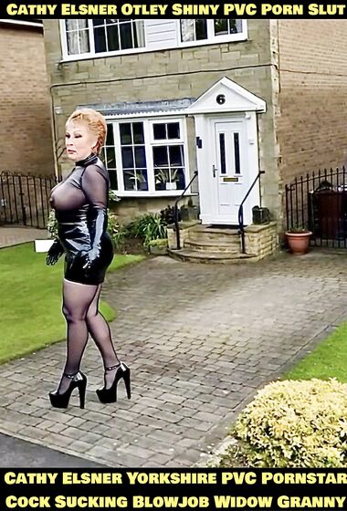 Shiny Plastic PVC Skirt Porn High Heels Slut