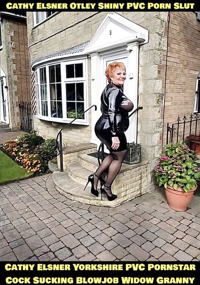 Shiny Plastic PVC Skirt Porn High Heels Slut