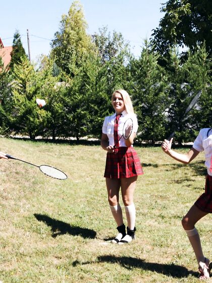 Gina and Sophie Lynx Give a Dirty Old Man -Private
