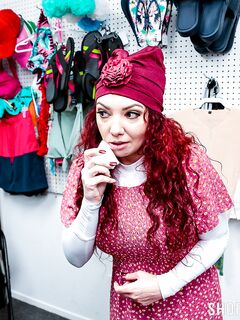 Curly-haired MYLF Kiki Daire Gets Punished For Stealing
