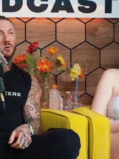 Curvy Hoes Abigaiil Morris And Toochi Kash Share Tattooed Stallion