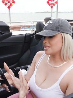 Busty Blonde Plumper Jeyla Spice Pleasures Cocky Dude In POV