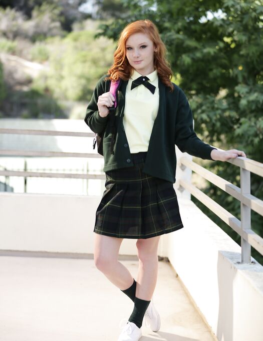 Adorable Redhead Teen Alex Tanner Gets Fucked By Her Daddy photos (Steven St. Croix)