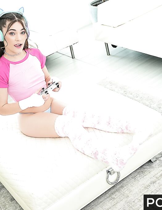 Passionate Gamer Girl